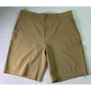 Panama Jack Men 36 Khaki Chino Board Shorts Casual Swimwear Lightweight Outdoors